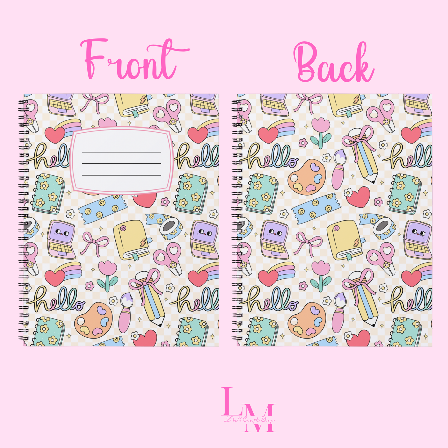 School Notebook Sticker