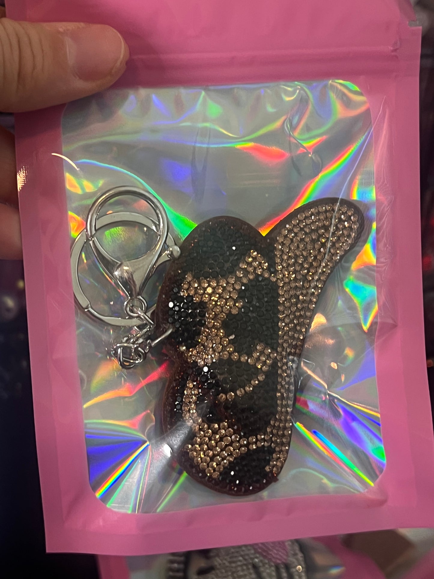 Leopard Cowboy Hat - Keychain Bling