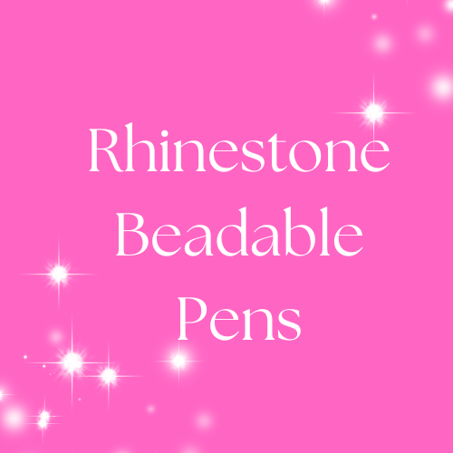 Rhinestone Beadable Pen