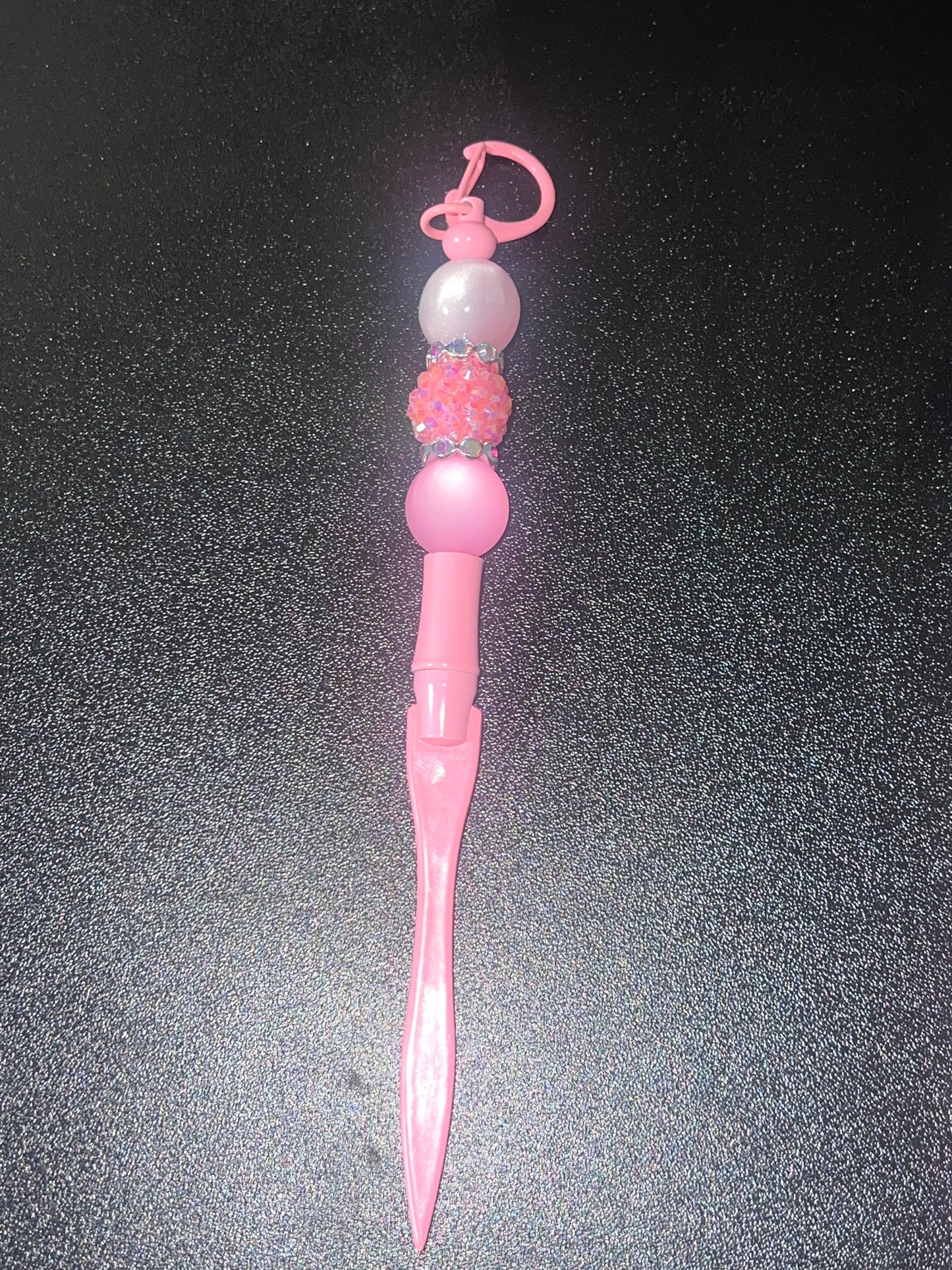 Pink Beadable Mail Opener