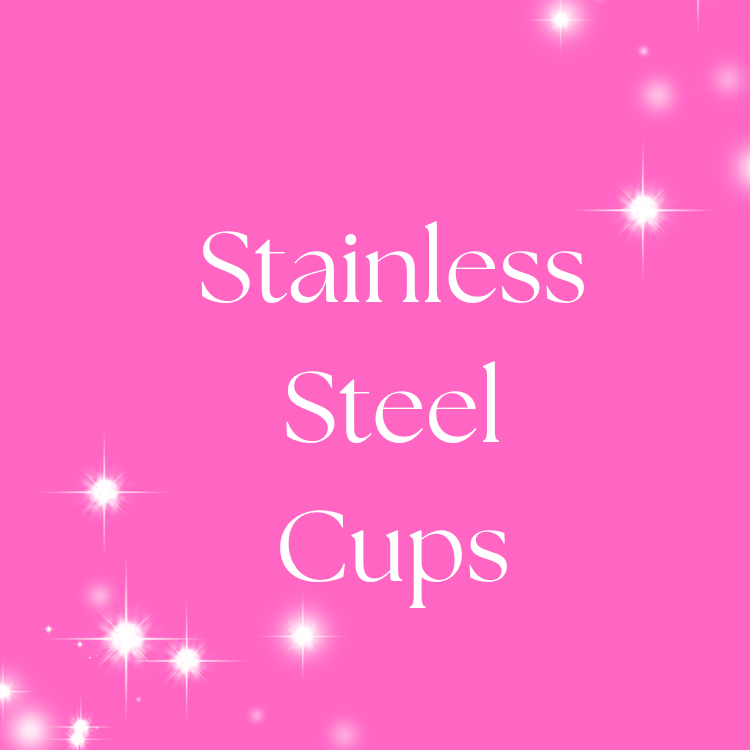L&M Stainless Steel Cups