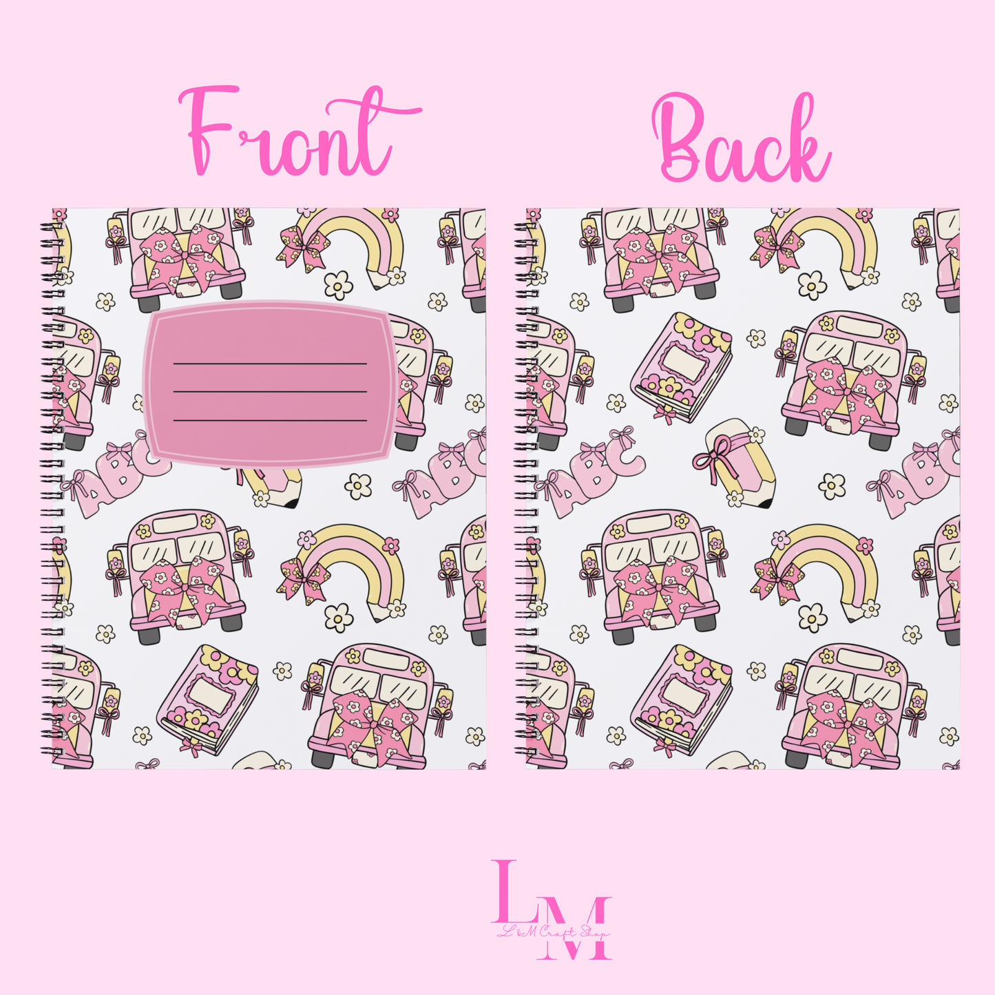 School 3 Notebook Sticker