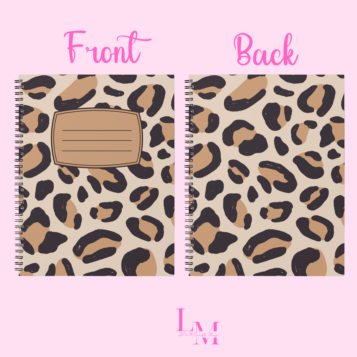 Leopard Print 1 Notebook Sticker