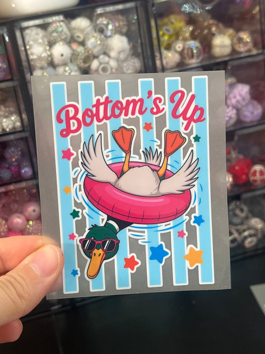 Bottom's UP  - GLOW IN THE DARK WRAP