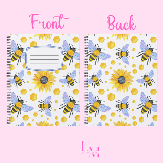 Bees Notebook Sticker