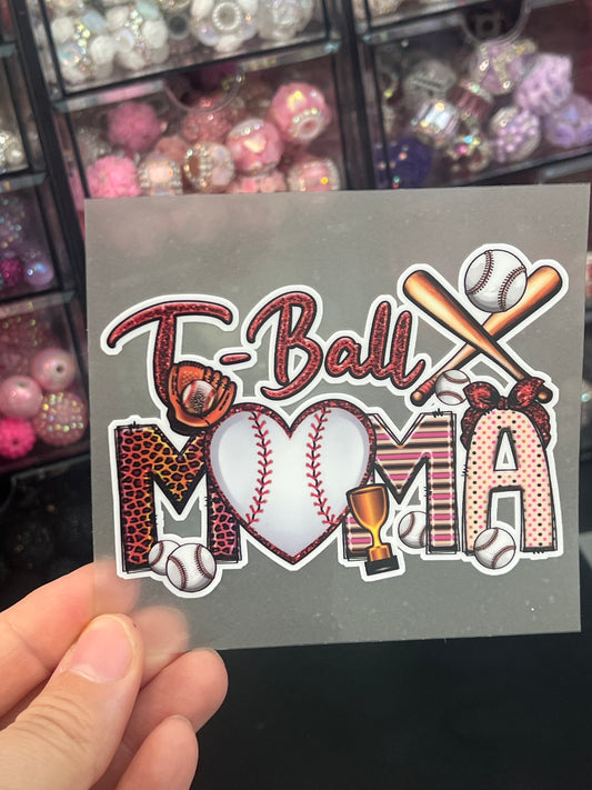 T-Ball MAMA  - GLOW IN THE DARK WRAP