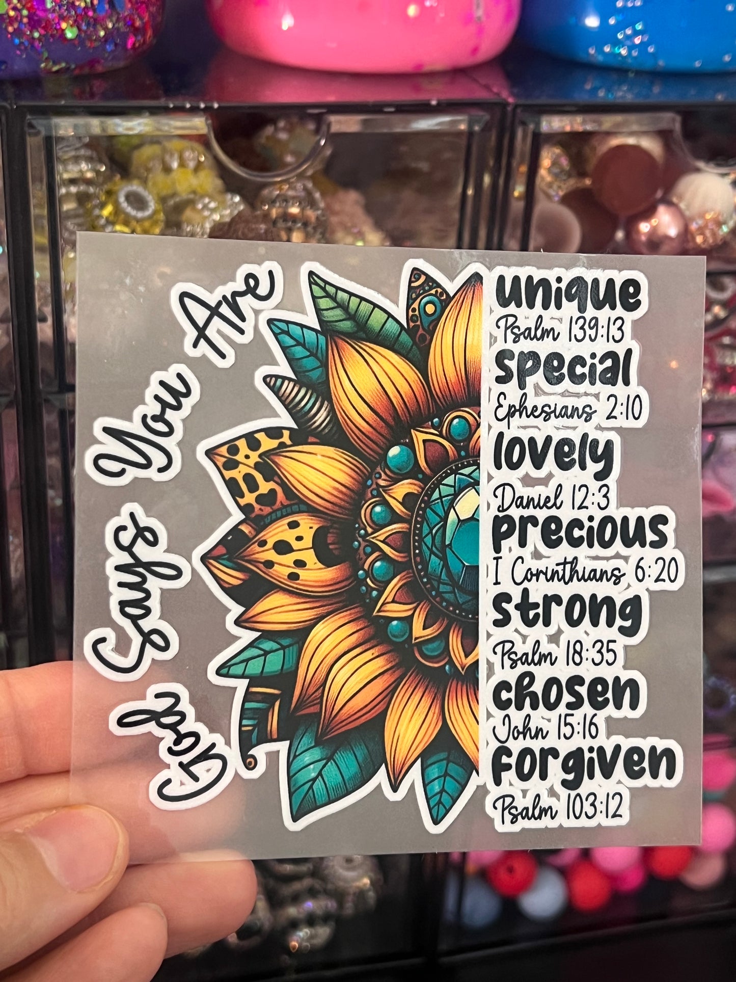 God Says - GLOW IN THE DARK WRAP