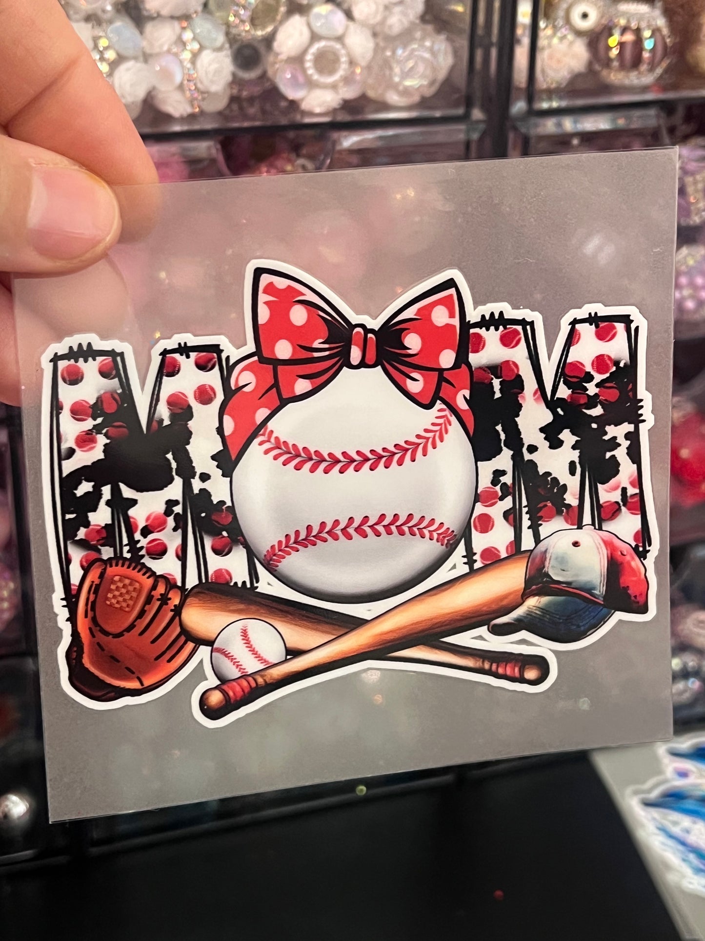 Baseball MAMA  - GLOW IN THE DARK WRAP (Copy)