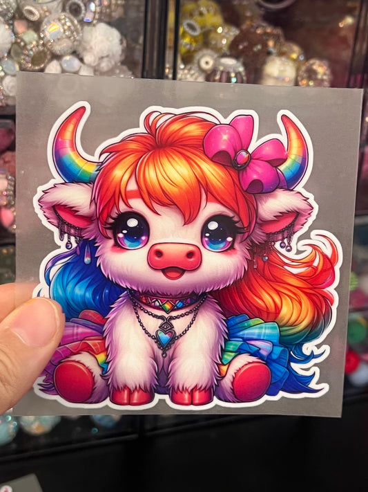 Unicorn Cow - GLOW IN THE DARK WRAP