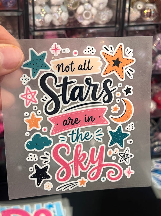 Stars  - GLOW IN THE DARK WRAP
