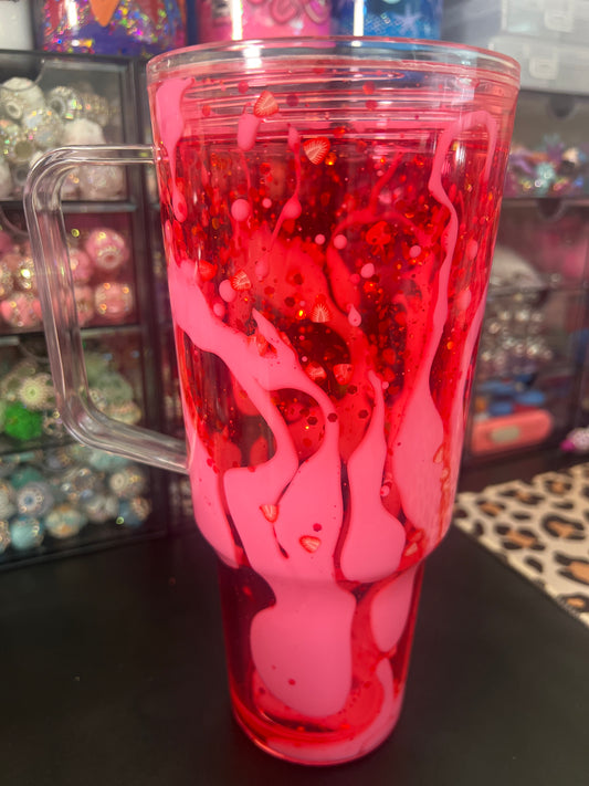 STRAWBERRY PREMADE TUMBLER