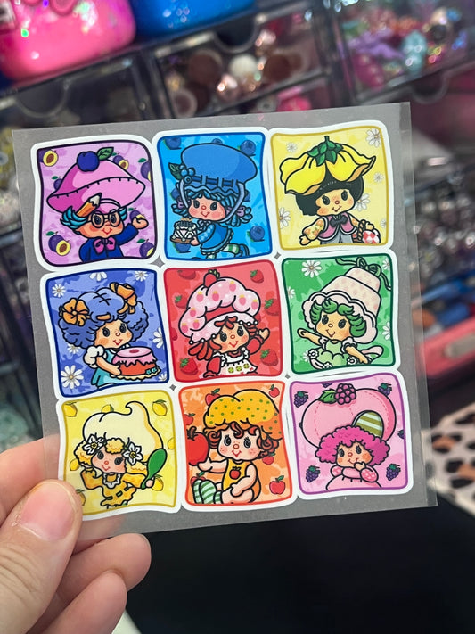 Strawberry girl & Friends  - GLOW IN THE DARK WRAP