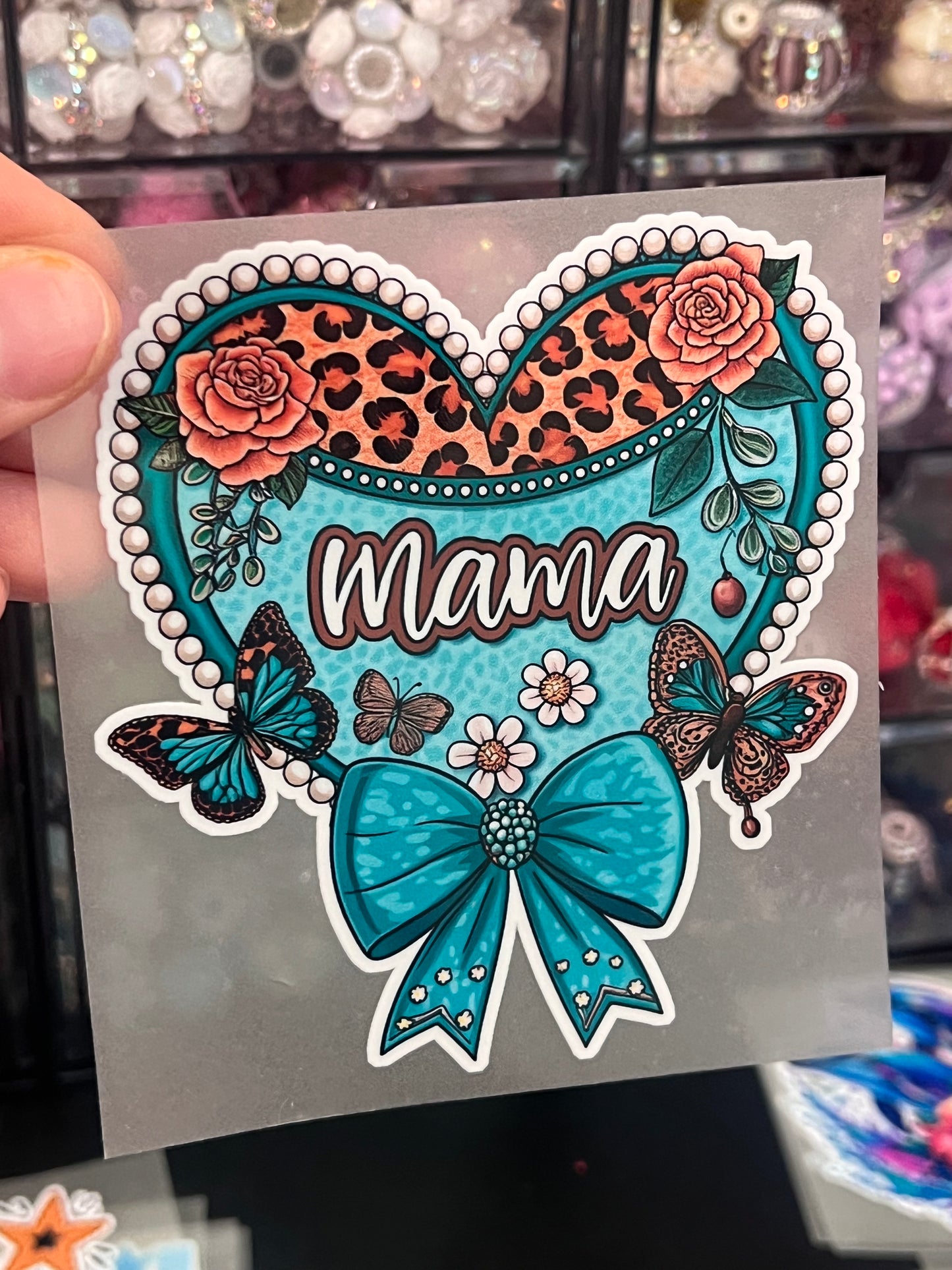 Mama heart  - GLOW IN THE DARK WRAP