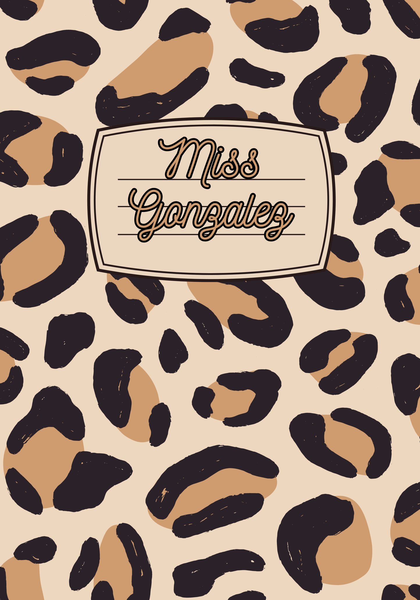 Personalized Name Notebooks- ADD ON