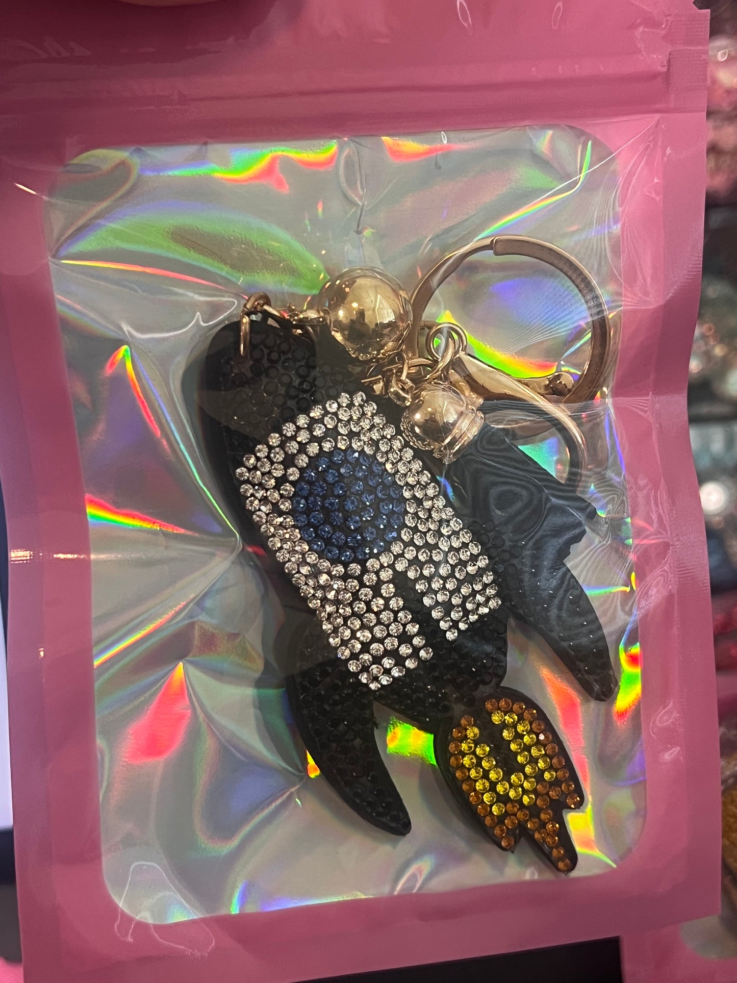 Spaceship- Keychain Bling