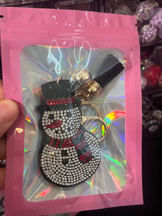 Snowman - Keychain Bling