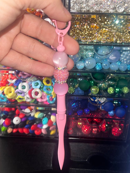 Pink Beadable Mail Opener