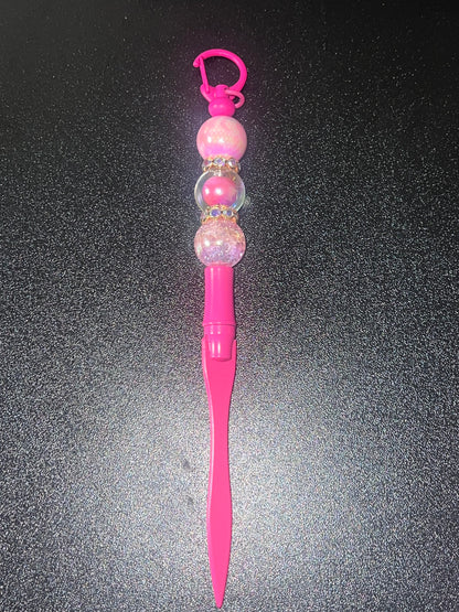 Hot Pink Beadable Mail Opener