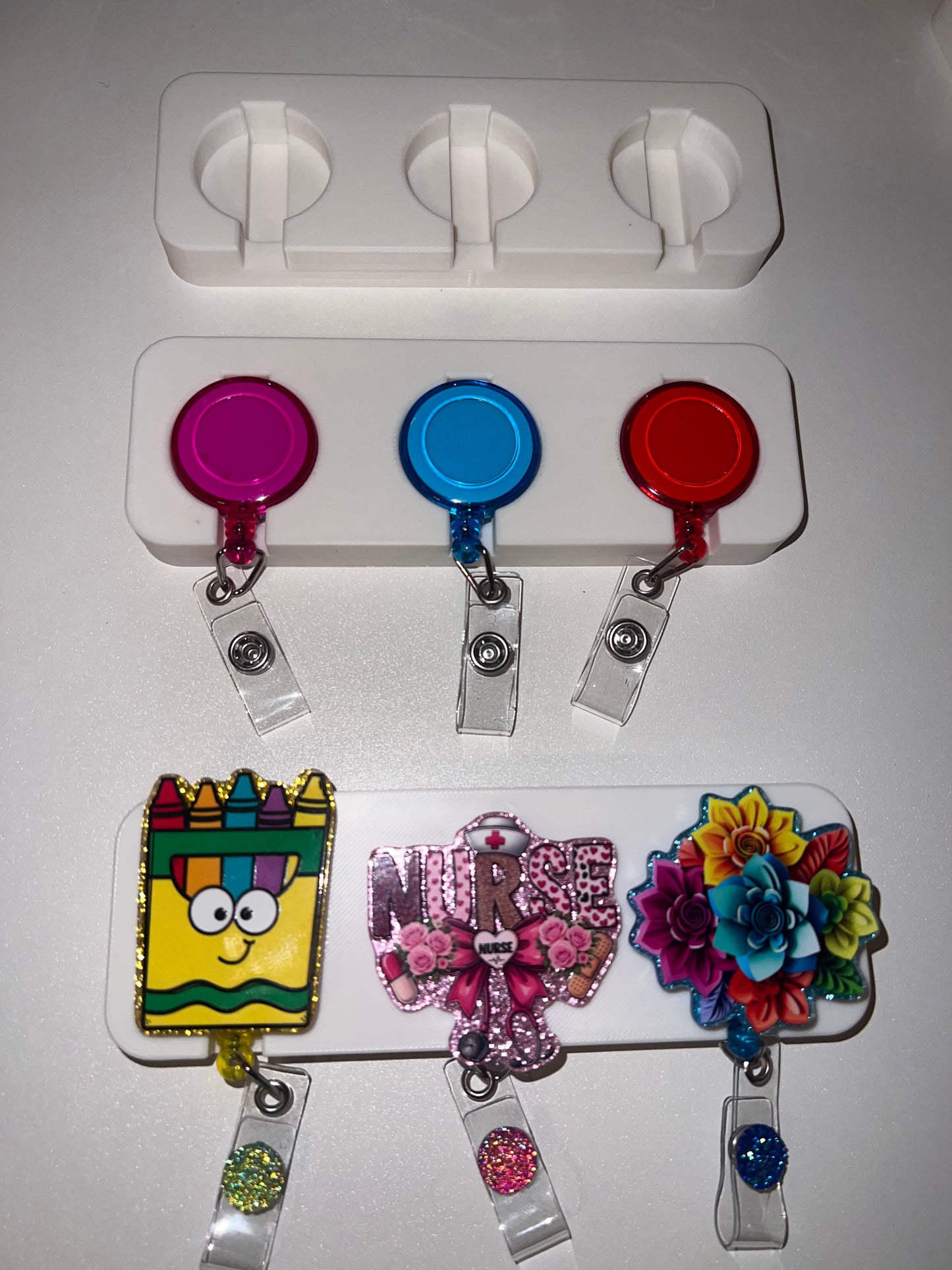 3D Badge Reel Holder