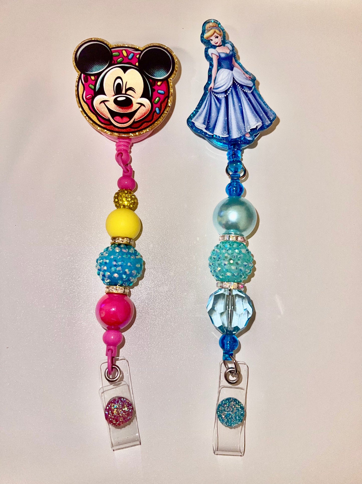 Beaded Badge Reels LIVE CLAIM