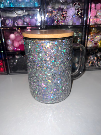 15 oz Glass Custom Mug