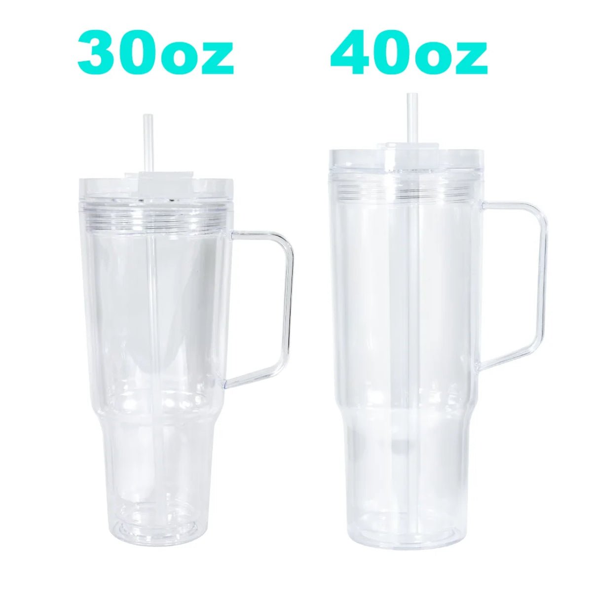 30 oz Acrylic Custom Cup